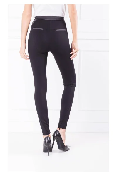 панталон | slim fit Karl Lagerfeld черен
